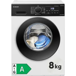 Bomann WA 7188 Waschmaschine (8 kg, 1400 U/min) Weiß