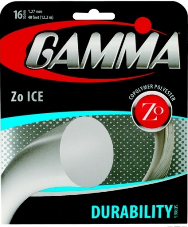1,27mm - Tennissaite - Gamma Zo Ice- 12,20m
