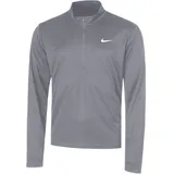 Nike Pacer Half-Zip Laufshirt grau M