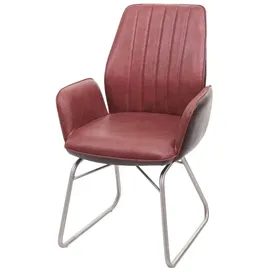 MCW Esszimmerstuhl G73 Kunstleder braun