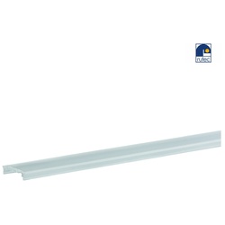 Rutec Profil Abdeckung matt 29/14U, 2 Meter, weiß RU-65078