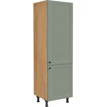 Nobilia Kühlumbauschrank Cascada 60 x 58,3 x 216,6 cm Grün