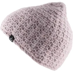 Wintermütze Nest Grob Strickmütze Unisex Beanie Mütze Alpaca Merino Wolle violett No Size