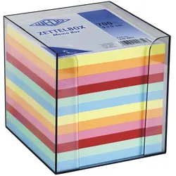 WEDO Zettelbox 9,5x9,5cm rauchglas