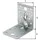 GAH Alberts Winkelverbinder mit Sicke 70 x 70 x 55 mm