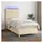 vidaXL Boxspringbett 90 x 200 cm Creme