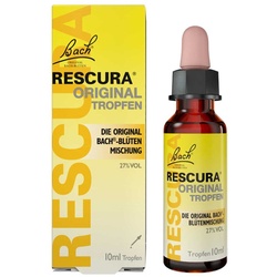 Bachblüten Original Rescura Tropfen mit Alkohol
