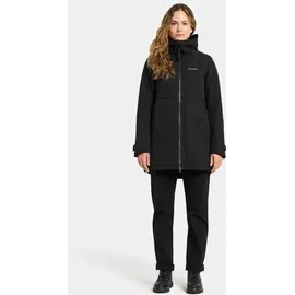 Didriksons HELLE 6 Parka Damen in Black Größe 42 - Schwarz