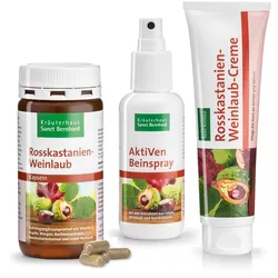 Horse Chestnut Vine Leaf Combi-pack - 3 item