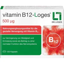 Dr. Loges Vitamin B12-loges 500 μg Kapseln 120 St.