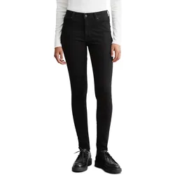 Skinny-fit-Jeans MARC O'POLO DENIM "KAJ", Damen, Gr. 31, Länge 32, schwarz (schwarz denim), Denim/Jeans, Obermaterial: 98% Baumwolle, 2% Elasthan, modisch, skinny fit, Jeans