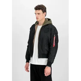 Alpha Industries Ma-1 Vf Nasa Jacke All Black 3XL