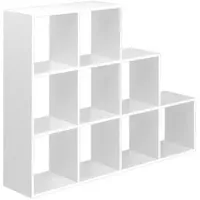 Vicco Bücherregal 143 x 108 x 29 cm Weiß