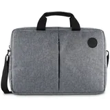 Hama Laptoptasche Genua Polyester grau 00227053 bis 39,6 cm (15,6 Zoll)