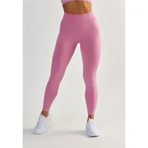 beshaped Trainingstights "Opschieten", Damen, Gr. L, US-Größen, pink, 90% Nylon, 10% Elasthan, unifarben, lang, Hosen, mit hoher Elastizität