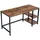 VASAGLE Schreibtisch 140 cm Braun / Schwarz