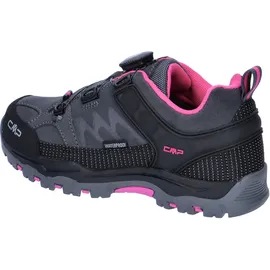 CMP Kinder Kiruna Fitgo Low WP Schuhe (Größe 28, schwarz)