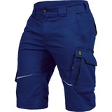 Leibwächter Kurzehose Short FLEXK Flex Line kornblau-schwarz