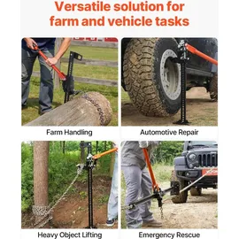 Vevor Wagenheber Stahl 3,18 t belastbar