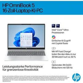 HP OmniBook 5 16-af1655ng Intel Core Ultra 5 225U 16 GB RAM 1 TB SSD