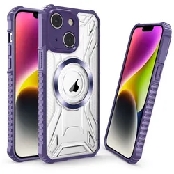 Hülle für Apple iPhone 15 Handy Schutz Case Cover Magsafe Bumper Etuis Schale