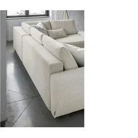 miuform Ecksofa mit Schlaffuntkion Scandic Lagom ¦ beige ¦ Maße (cm): B: 242 H: 90