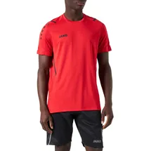 Jako Herren Trikot Challenge (Kurzarm), Rot/Schwarz, M