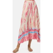 pm selected Maxirock Damen Batik Pink Einheitsgröße
