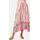 pm selected Maxirock Damen Batik Pink Einheitsgröße