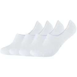 4er Pack camano Comfort Füßlinge 1000 - white 43-46