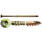 Moderix Holzbauschrauben Senkkopf 4,0 x 70 mm 250 Stück