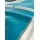 OTTO home Golfi Gestreift Blau 155 x 220 cm + 80 x 80 cm