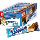 Knoppers Schokoriegel Kokosriegel, 960g, je 40g, 24 Riegel