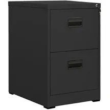 vidaXL Aktenschrank Anthrazit 46x62x72,5 cm Stahl