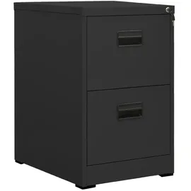 vidaXL Aktenschrank Anthrazit 46x62x72,5 cm Stahl