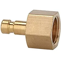 Riegler Nippel für Kupplungen NW 2,7, Messing blank, M5