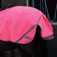 Weatherbeeta reflektierende Ausreitdecke 300D - pink, S