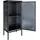 House Nordic Vitrine Adelaide Stahl Schwarz
