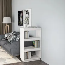 vidaXL Bücherregal 60 x 35 x 103 cm Weiß