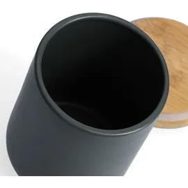 Zeller Vorratsdose Keramik anthrazit Ø 13 x 17,5 cm 1,5 l