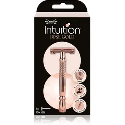 Wilkinson Sword Intuition Rose Gold Razor Rasierer + Rasierklingen 10 St.
