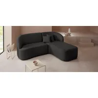 LeGer Home by Lena Gercke Ecksofa "Dilara L-Form", schwarz,