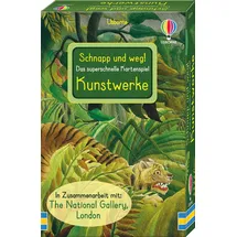 Usborne Publishing Schnapp und weg! Das superschnelle Kartenspiel: Kunstwerke