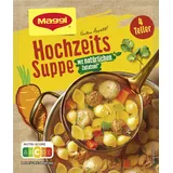 MAGGI Guten Appetit, Hochzeits Suppe, 57g Beutel, ergibt 4 Teller, 1er Pack (1 x 57g)