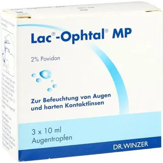 dr. robert winzer pharma gmbh Lac Ophtal MP Benetzungstropfen 3 x 10 ml
