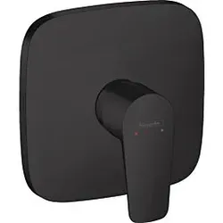 hansgrohe Talis E Fertigmontageset 71765670 Unterputz-Brause-Einhebelmischer, mattschwarz