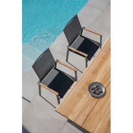 Niehoff Solid Gartentisch 220 x 95 x 76 cm Anthrazit