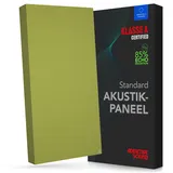 Addictive Sound Schallabsorber Wand Standard, Studioqualität-Akustikpaneel mit Akustikwolle, Klasse A Schallabsorption, EU-produziert, Montageset Wand/Decke, 100x50x11 cm, 7 kg, Apple
