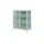 CaliCosy Vitrine Milton 80 x 40 x 101,5 cm Grün/Mint