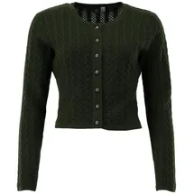 OS-TRACHTEN Borida Strickjacke Grün 40